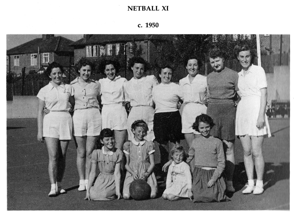 Ivanhoe Netball Team 1950